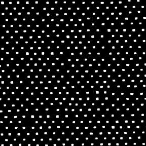 Frequency By Ink & Arrow Square Dots Black Cotton Woven Fabric