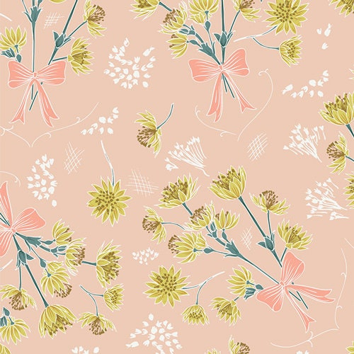 Gathered by Bonnie Christine Collected Stems Dusty GTH-47504 Cotton Woven Fabric