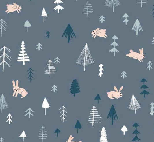 The Big Freeze Bunny Hop Stellar DS-1035 Cotton Woven Fabric