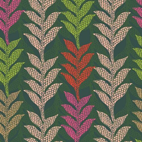 Rainforest Lamina Cotton Woven Fabric