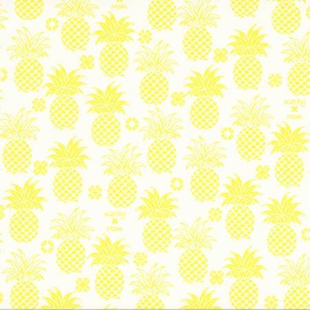 Kathy Mom 2018 Collection Blue Pineapples 20110L-50 Cotton Woven