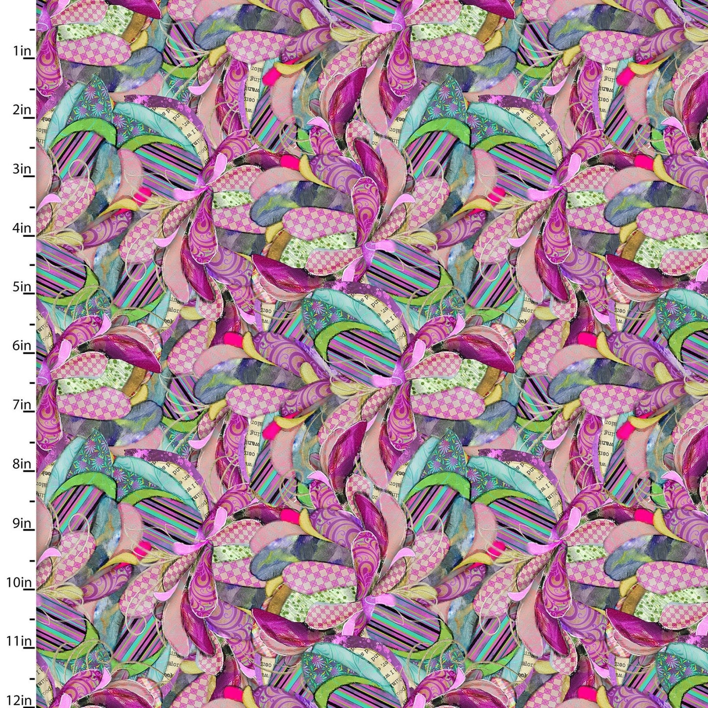 Boho Owls by Connie Haley Digitally Printed Fancy Feathers 13788-Multi Cotton Woven Fabric