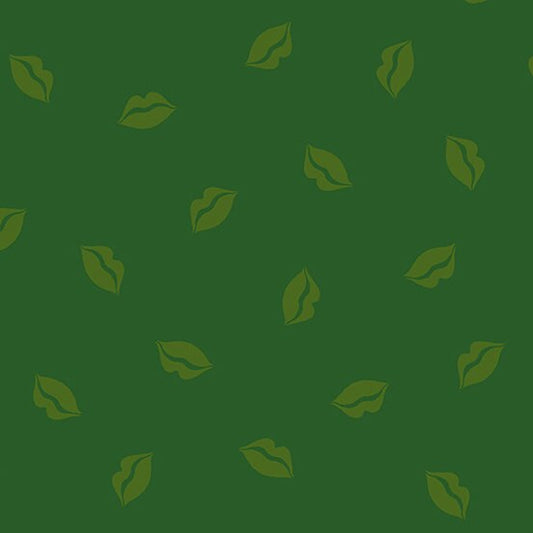 Mix Tape by Libs Elliott Lick it Up Shamrock A-8869-G Cotton Woven Fabric