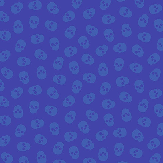 Mix Tape by Libs Elliott Tainted Love Sapphire A-8870-B Cotton Woven Fabric