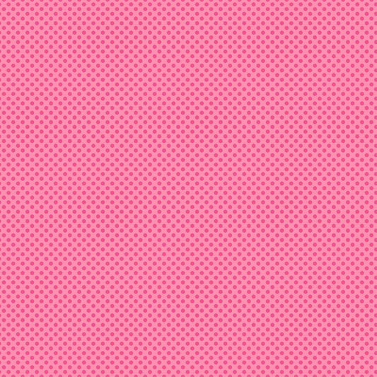 Girls of The World Dots Pink 22337-23 Cotton Woven Fabric