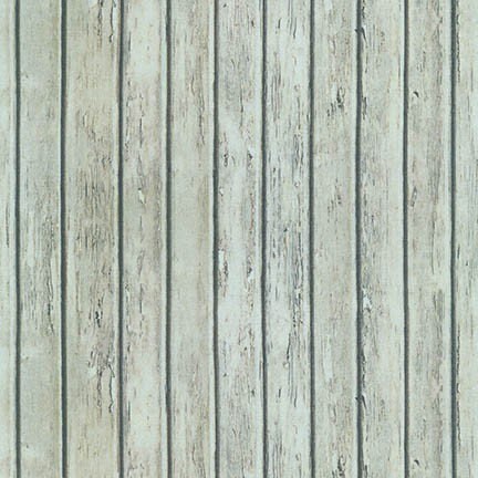 Surfaces Wood Aqua Cotton Woven Fabric