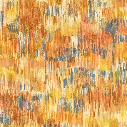 Fusion Brushwork Metallic Gold SRKM-18059-133 Cotton Woven Fabric