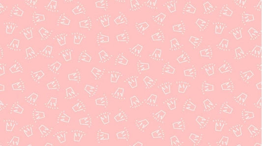 On Pointe Lotus Crowns ST-1054LOT Cotton Woven Fabric