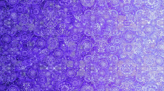 Bohemian Rhapsody by Dan Morris Purple Haze 26956-L Cotton Woven Fabric