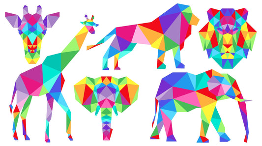 ZooMetrix by Deborah Edwards Zoo Animals 24 Inch Panel 22409-10 Cotton Woven Panel