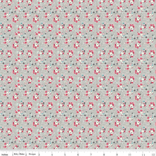 Abbie by Sue Daley Daisy Cream C77140-CREAM Cotton Woven Fabric