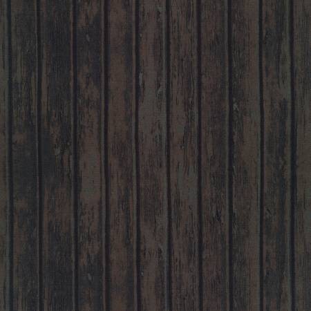 Surfaces Wood Charcoal Cotton Woven Fabric