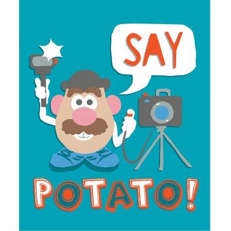 Hasbro Mr Potato Head Parts 36" Panel Cotton Woven Panel