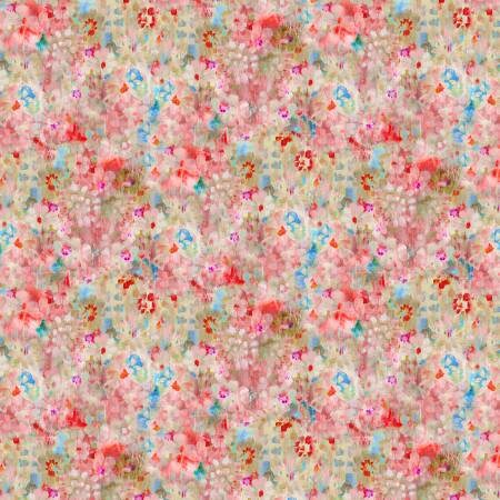 Bohemian Dreams by Danhui Nai Boho Textured Pink  89195-347 Cotton Woven Fabric
