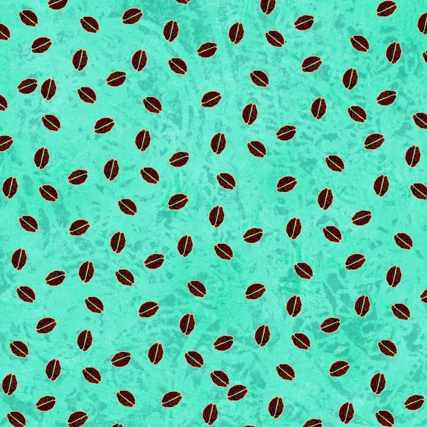 Coffee Break by Alexa Kate Design Coffee Beans 4442-11 Cotton Woven Fabric