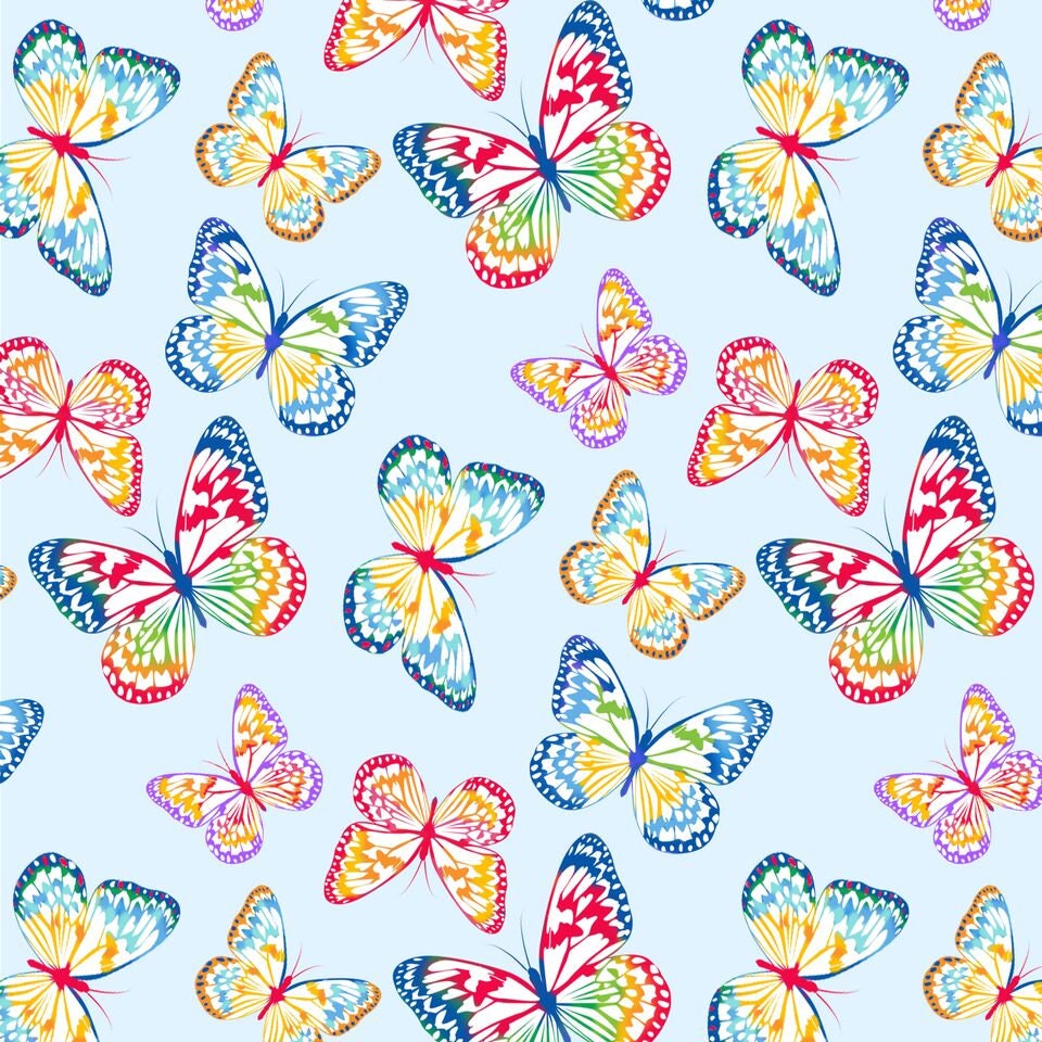 Emelia's Dream Bright Butterflies 9413-11 Cotton Woven Fabric