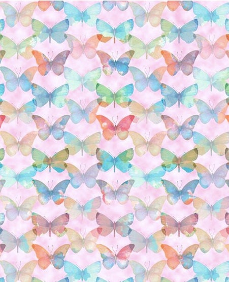 Papillon Parade by Janice Gaynor Tonal Butterfly 9367-22 Cotton Woven Fabric