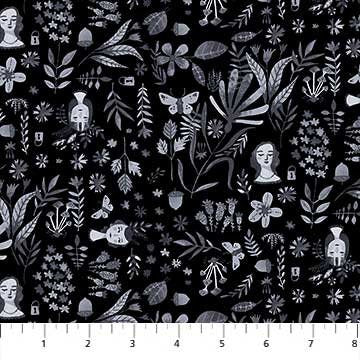 Eloises's Garden by Abigail Halpin Eloise's Garden 90032-99 Cotton Woven Fabric
