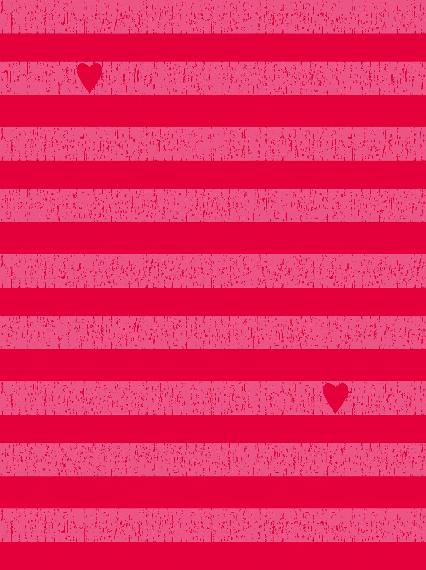 Avalana Knits Pink / Red Heart Stripe 19-142 Cotton/Spandex Knit