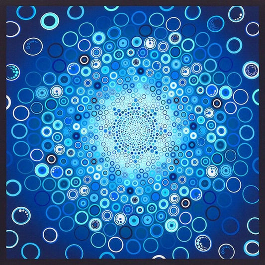 Effervescence Water 42" Panel AAQD-18161-246 Cotton Woven Panel