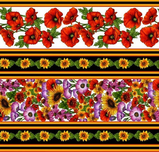 Prairie Lane By Lennie Honcoop Stripe 9524-44 Cotton Woven Fabric