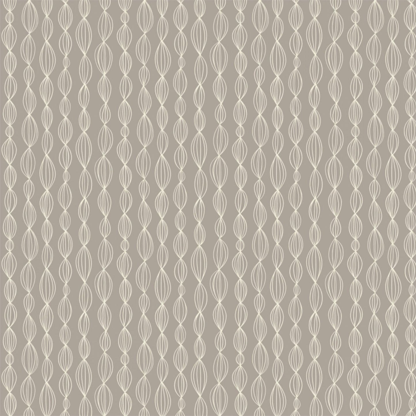 Petal Pushers by Elizabeth Silver Gray Geo 27180204-1 Cotton Woven Fabric