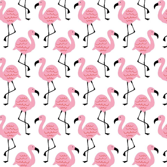 Summerlicious by Lucie Crovatto Flamingos 4479-2 Cotton Woven Fabric