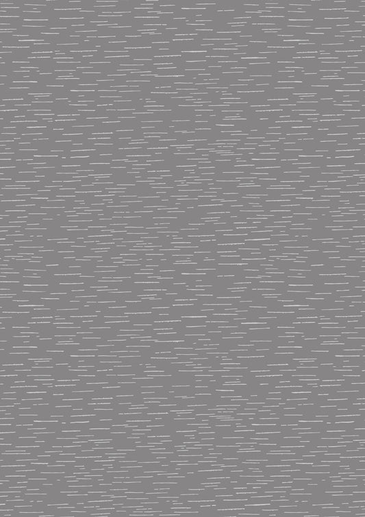 Bear Hug Birch Grey A312.3 Cotton Woven Fabric