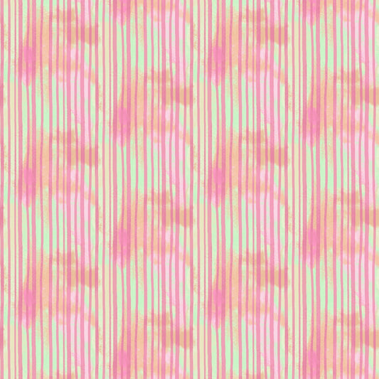 Groovy Girls by Masha D'yans Multi Stripe Y2614-55 Cotton Woven Fabric