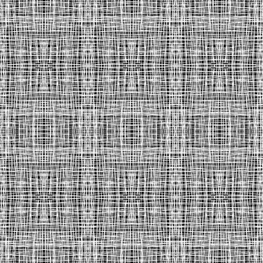 Domino Effect Grid 9497-01 Cotton Woven Fabric