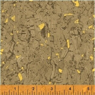 ReCorked by Whisler Studios Brown 50992M-4 Cotton Woven Fabric