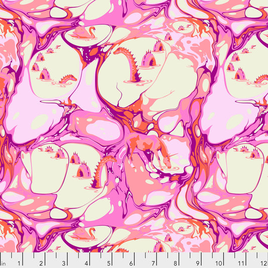 Tula Pink Pinkerville Cotton Candy Blind Faith PWTP129.COTTONCANDY Cotton Woven Fabric