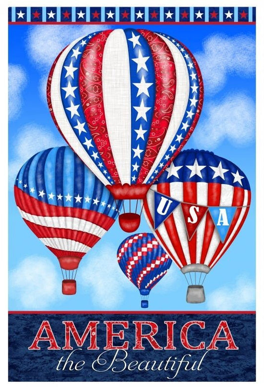 America Home of the Brave by Sharla Fults 30" Panel 4620P-87 Cotton Woven