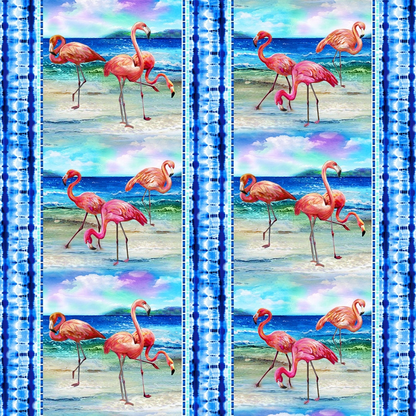 Fabulous Flamingos by Ro Gregg 120-208931 Cotton Woven Fabric