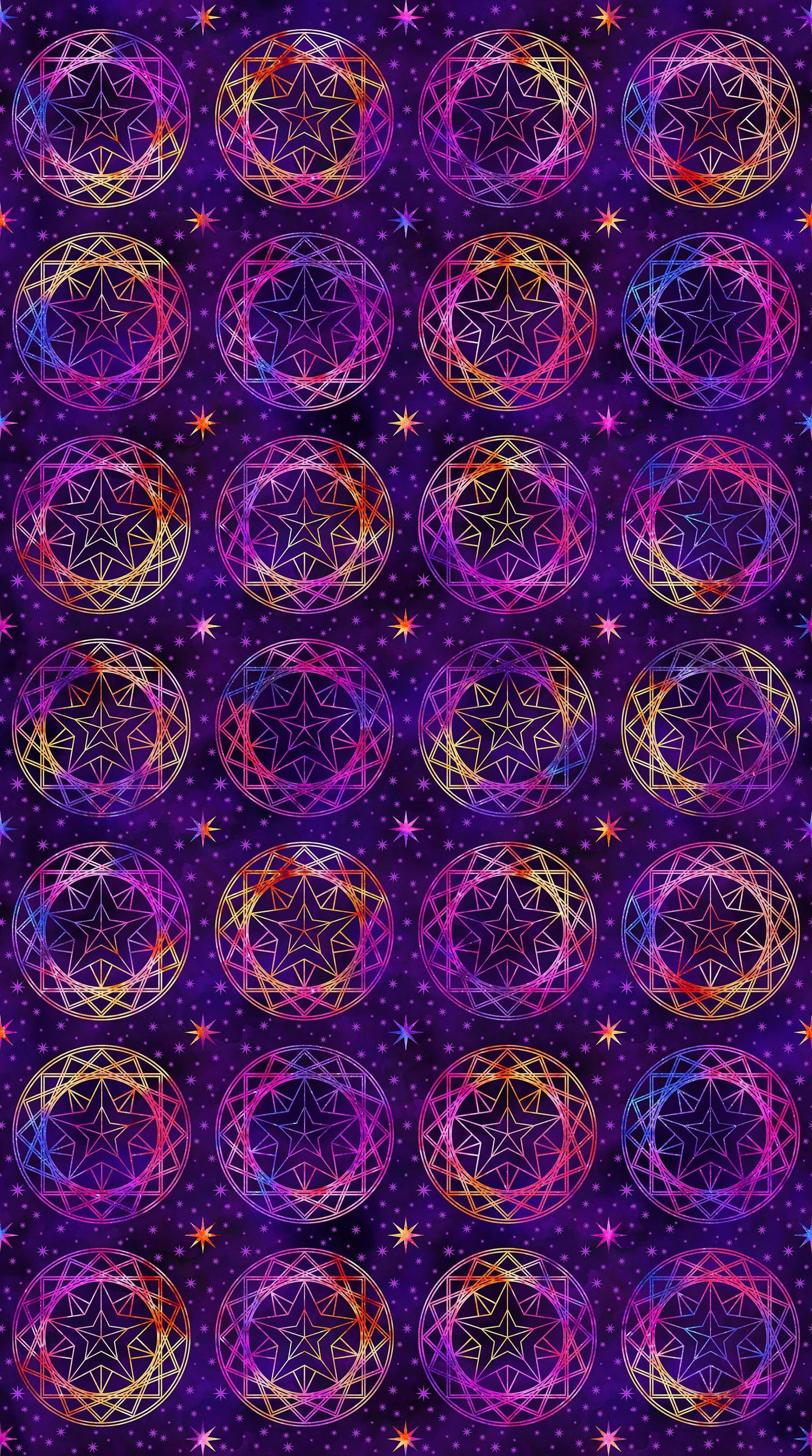 Cosmic Universe DP22717-88 Digitally Printed Cotton Woven Fabric