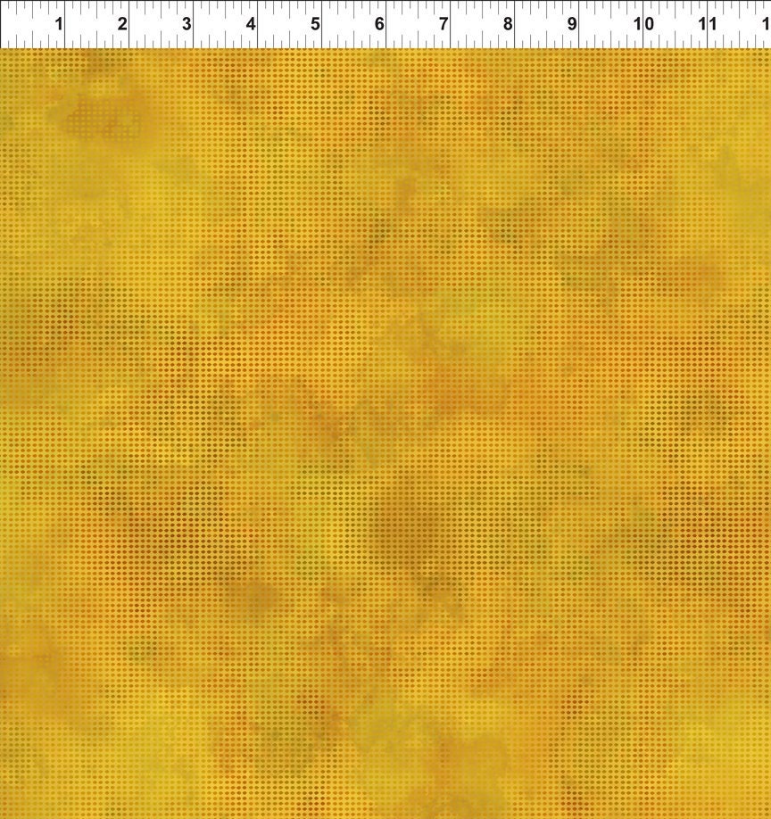 Dit Dot Evolution by Jason Yenter Yellow 1dde-18 Cotton Woven Fabric