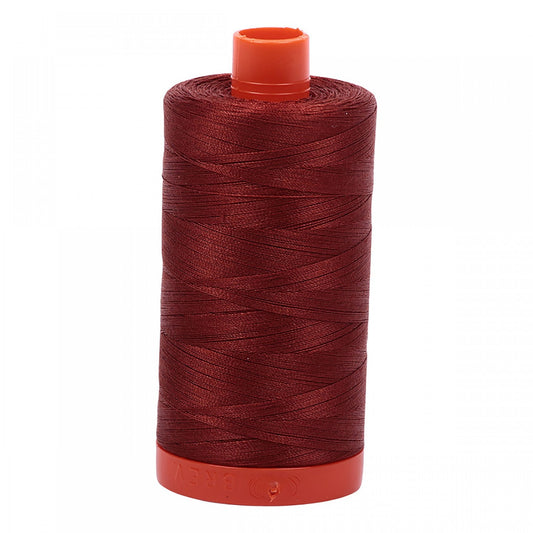 Mako Cotton Thread Solid Rust A1050-2355 50wt 1422yds