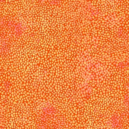 Mirage Orange Dots 26999O Digitally Printed Cotton Woven Fabric