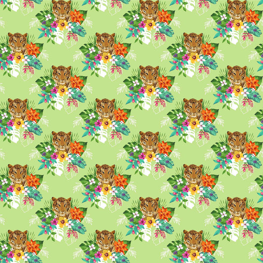 Tiger Tales DP22648-74 Digitally Printed Cotton Woven Fabric