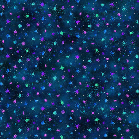 Cosmic Universe DP22719-48 Digitally Printed Cotton Woven Fabric