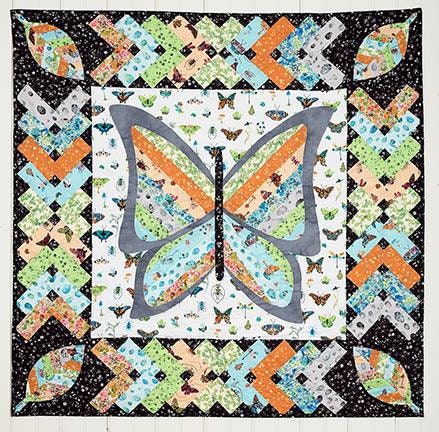 Curio by Betsy Olmsted Empress Quilt Kit design and pattern by Terri Degenkolb USA Shipping include in price