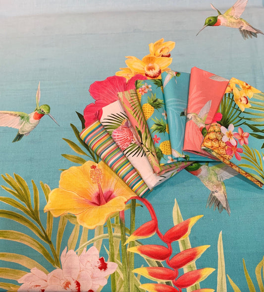 Island Sun by Teri Farrell Gittins DP22624-10 Digitally Printed Cotton Woven Fabric