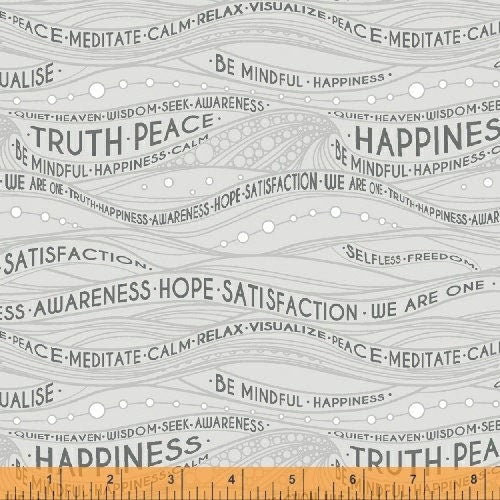 Be Mindful by Whistler Studios Mist Mindful 51031-5 Cotton Woven Fabric