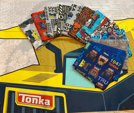 Licensed Tonka Truck Blue Tonka Tough 95060102-1 Cotton Woven Fabric