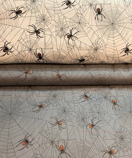 Natural Tangled Web 8738C Cotton Woven Fabric