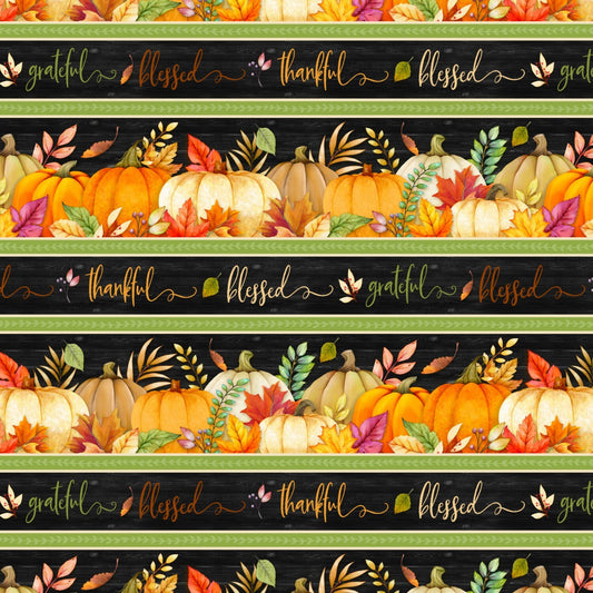 Happy Gatherings by Lola Molina Multi Happy Gatherings Repeating Stripe 32052-987 Cotton Woven Fabric