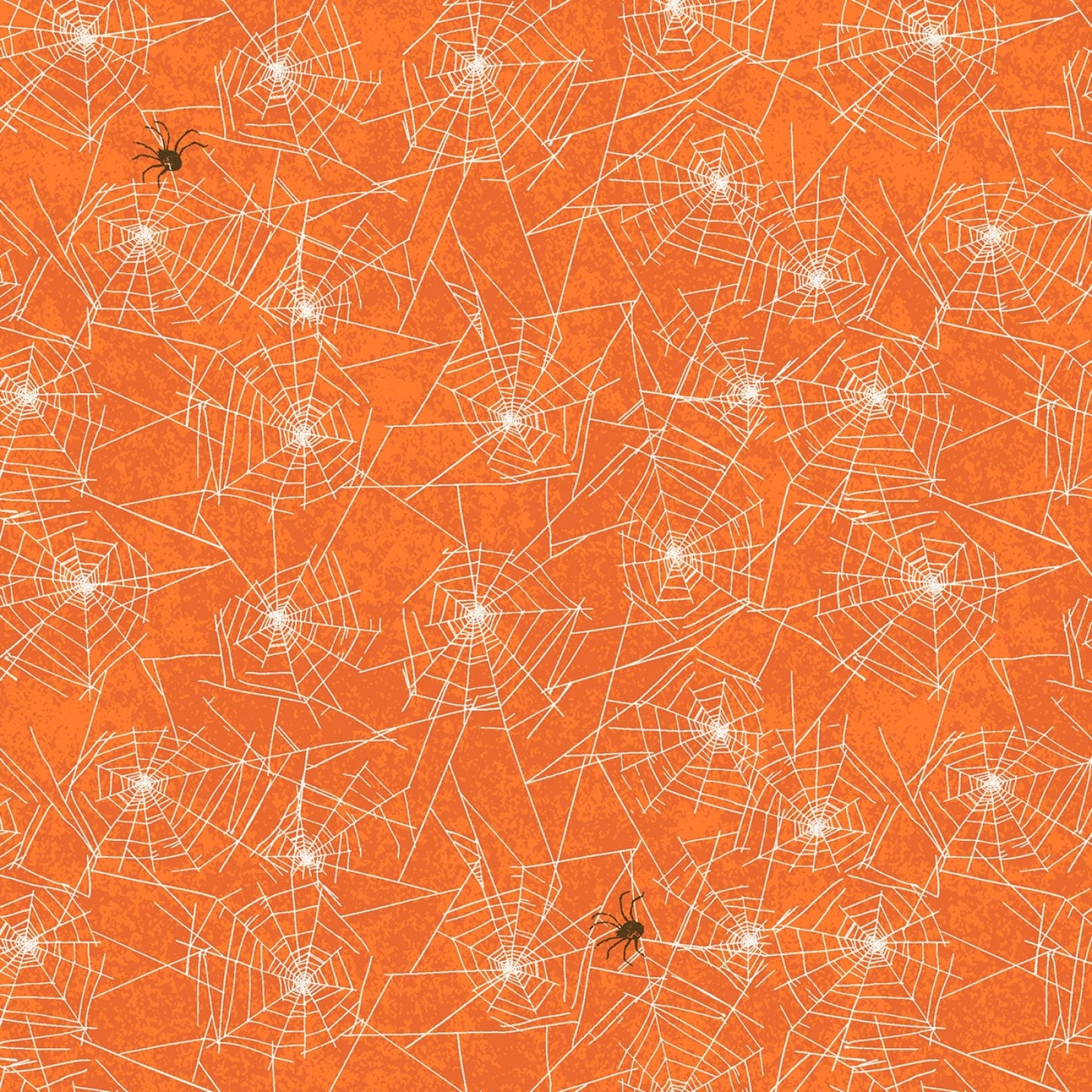 Pick Your Poison by Dan DiPaolo Dark Orange Spiders Tonal Y2712-37 Cotton Woven Fabric