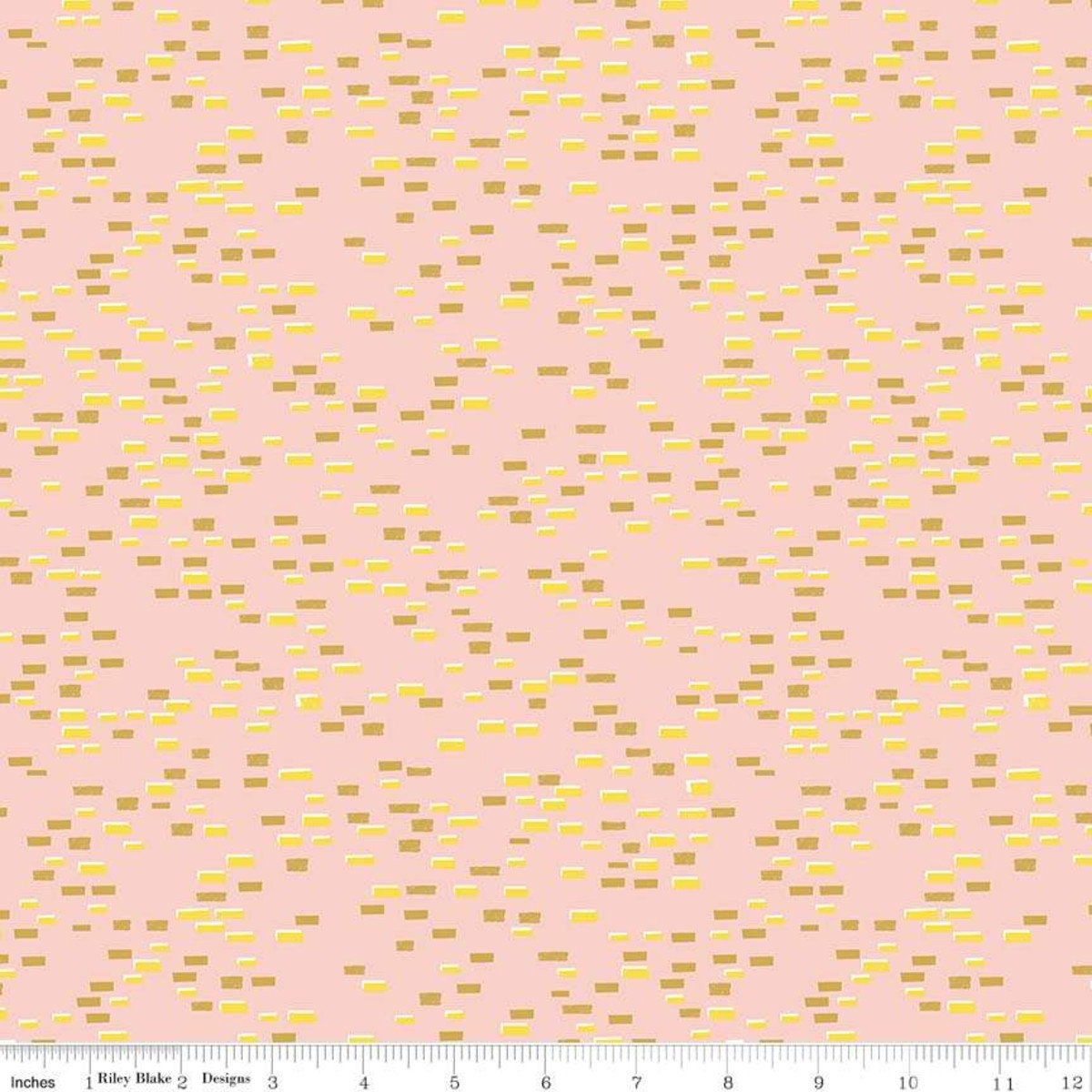 Dorothy's Journey by Jill Howarth Yellow Brick Road Pink C8684-PINK Cotton Woven Fabric