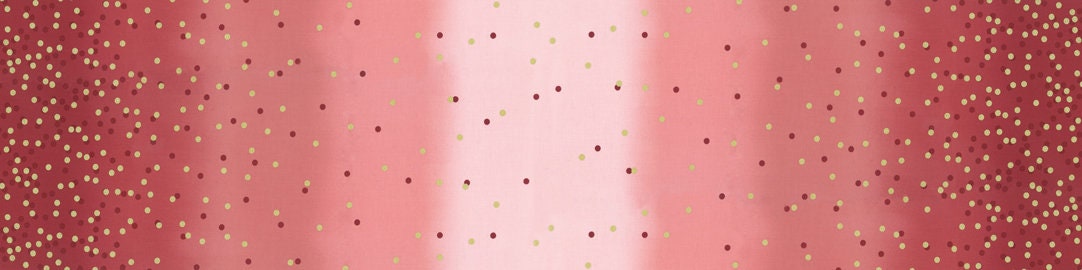 Confetti Ombre by V & Co. Cranberry Confetti Ombre 10807-318M Cotton Woven Fabric