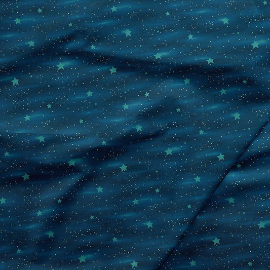 Forest Fables Blue Stars 120-19618 Cotton Woven Fabric